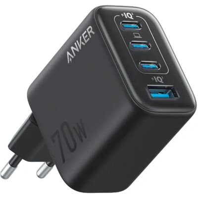 ANKER Zolo töltő 70W 4 portos PD 3.0 fekete A121CG11 ANKER Zolo töltő 70W 4 portos PD 3.0 fekete A121CG11