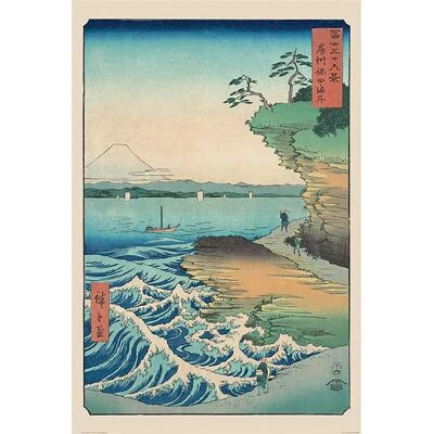 OEM Pyramid HIROSHIGE (SEASHORE AT HODA) MAXI poszter OEM Pyramid HIROSHIGE (SEASHORE AT HODA) MAXI poszter