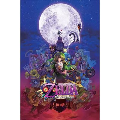 OEM Pyramid THE LEGEND OF ZELDA (MAJORAS MASK) MAXI poszter OEM Pyramid THE LEGEND OF ZELDA (MAJORAS MASK) MAXI poszter