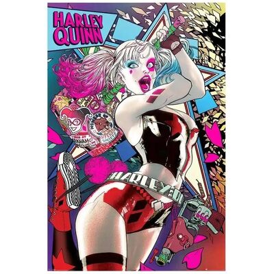 Pyramid INTERNATIONAL Batman Harley Quinn neon maxi poszter 61x91.5cm PP34148 Pyramid INTERNATIONAL Batman Harley Quinn neon maxi poszter 61x91.5cm PP34148
