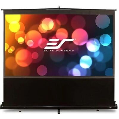 ELITESCREENS F84NWH hordozható manuális pull up vászon 186 x 105 cm ELITESCREENS F84NWH hordozható manuális pull up vászon 186 x 105 cm