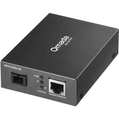 TP-Link MC212CS-20 Omada Gigabit WDM Media Converter TP-Link MC212CS-20 Omada Gigabit WDM Media Converter