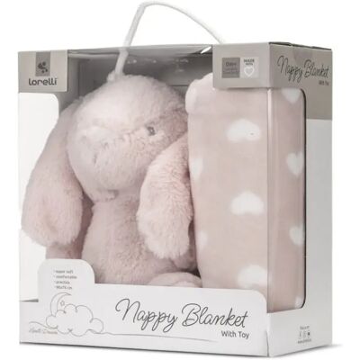 LORELLI Nappy takaró 75x90 cm - Bunny LORELLI Nappy takaró 75x90 cm - Bunny