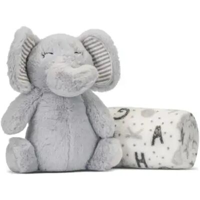 LORELLI Nappy takaró 75x90 cm - Grey Elephant LORELLI Nappy takaró 75x90 cm - Grey Elephant