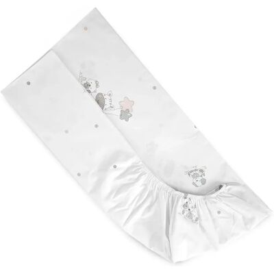 LORELLI Gumis lepedő 70x140+15cm - Giraffe LORELLI Gumis lepedő 70x140+15cm - Giraffe