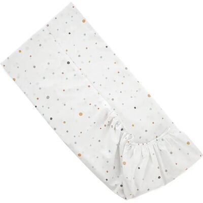 LORELLI Gumis lepedő 60x120+15cm - Happy Friends Kék LORELLI Gumis lepedő 60x120+15cm - Happy Friends Kék