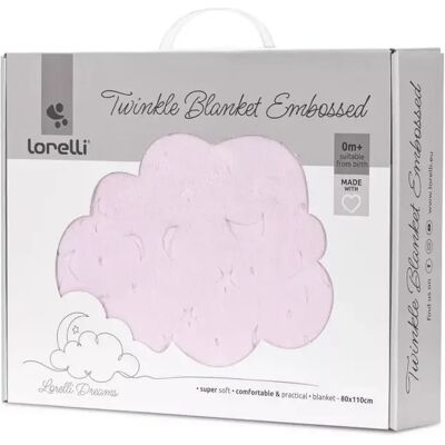 LORELLI Dombornyomott polár takaró 80x110cm - Pink LORELLI Dombornyomott polár takaró 80x110cm - Pink
