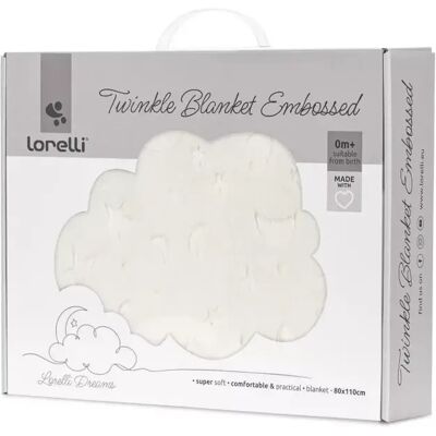 LORELLI Dombornyomott polár takaró 80x110cm - Ecru LORELLI Dombornyomott polár takaró 80x110cm - Ecru
