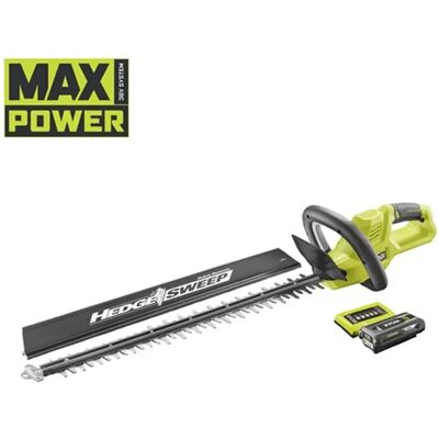 Ryobi akkumulátoros fűnyíró 36V MAX POWER - Fűnyíró, 60cm, 2.0Ah akkumulátor és töltő Ryobi akkumulátoros fűnyíró 36V MAX POWER - Fűnyíró, 60cm, 2.0Ah akkumulátor és töltő