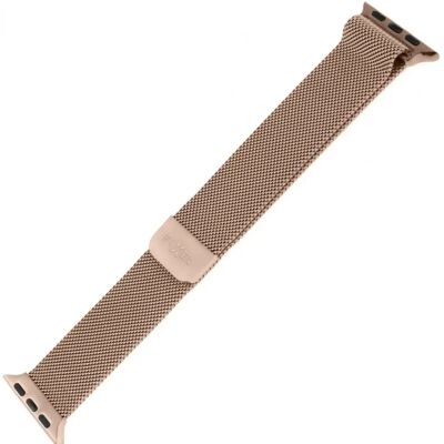 Rose Gold Mesh Pánt az Apple Watch-hoz - Okosóra kiegészítő Rose Gold Mesh Pánt az Apple Watch-hoz - Okosóra kiegészítő