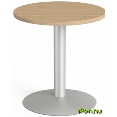 MAYAH Tárgyalóasztal kör szürke fémlábbal O 60 cm Freedom SV-57 kőris MAYAH Tárgyalóasztal kör szürke fémlábbal O 60 cm Freedom SV-57 kőris