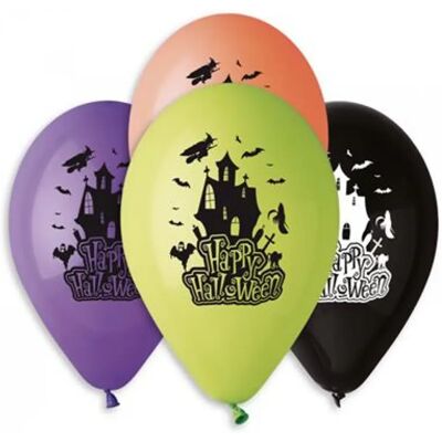 PARTY Léggömb 30 cm "Halloween Kastély" PARTY Léggömb 30 cm "Halloween Kastély"