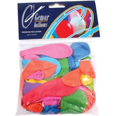 PARTY Léggömb 18 cm vegyes szín 345 PARTY Léggömb 18 cm vegyes szín 345