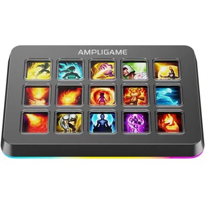 Fifine Ampligame D6 Stream Controller - Streaming Deck - Fekete Fifine Ampligame D6 Stream Controller - Streaming Deck - Fekete