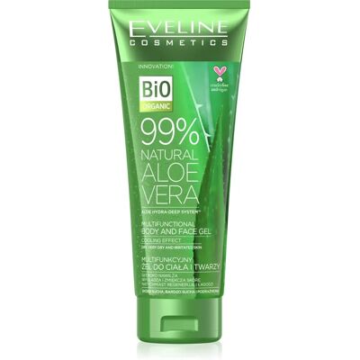 OEM Eveline multifunkcionális test- és arcgél 99% természetes aloe verával 250 ml OEM Eveline multifunkcionális test- és arcgél 99% természetes aloe verával 250 ml