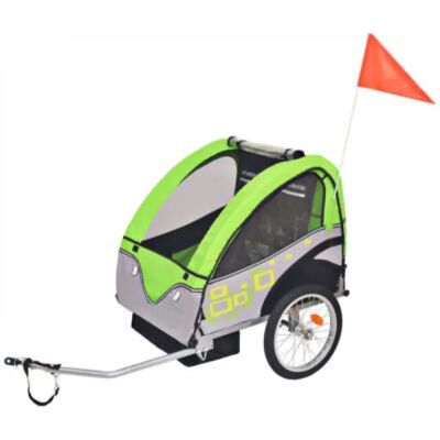 OEM Kerékpár utánfutó gyerekeknek 30 kg teherbírás OEM Kerékpár utánfutó gyerekeknek 30 kg teherbírás