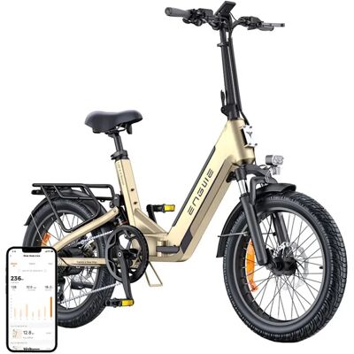 OEM Engwe L20 3.0 Boost 250W összecsukható elektromos kerékpár arany OEM Engwe L20 3.0 Boost 250W összecsukható elektromos kerékpár arany