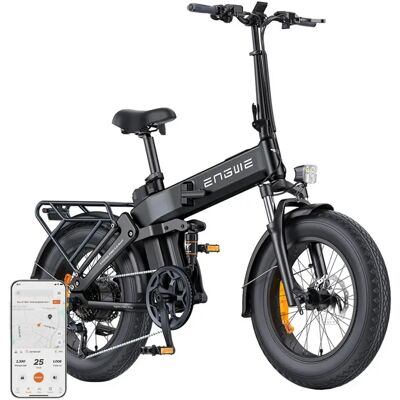 OEM Engwe Engine Pro 3.0 Boost 250W 20" elektromos kerékpár fekete OEM Engwe Engine Pro 3.0 Boost 250W 20" elektromos kerékpár fekete