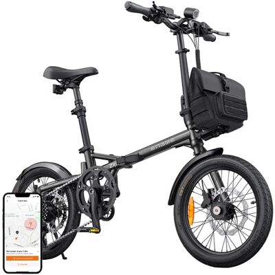 OEM Engwe ZIP összecsukható elektromos kerékpár 250W 16" szürke OEM Engwe ZIP összecsukható elektromos kerékpár 250W 16" szürke