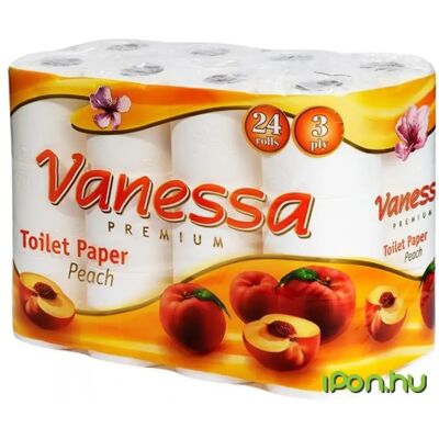 OEM Toalettpapír 3 rétegű 24 tekercses Vanessa OEM Toalettpapír 3 rétegű 24 tekercses Vanessa
