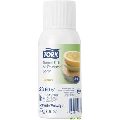 TORK Illatosító spray 75 ml A1 rendszer Trópusi Gyümölcs TORK Illatosító spray 75 ml A1 rendszer Trópusi Gyümölcs