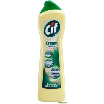 OEM CIF Cream Súrolószer 720 g/ 500 ml citrom illat OEM CIF Cream Súrolószer 720 g/ 500 ml citrom illat