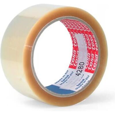 TESA Csomagolószalag 75 mm x 66 m 4280-29 átlátszó / csomag TESA Csomagolószalag 75 mm x 66 m 4280-29 átlátszó / csomag