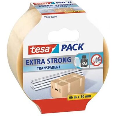 TESA Csomagolószalag 50 mm x 66 m Extra Strong átlátszó TESA Csomagolószalag 50 mm x 66 m Extra Strong átlátszó