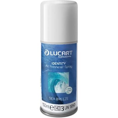 LUCART 892365 Identity Air Freshener Illatosító spray utántöltő Sea Breeze parti szél LUCART 892365 Identity Air Freshener Illatosító spray utántöltő Sea Breeze parti szél