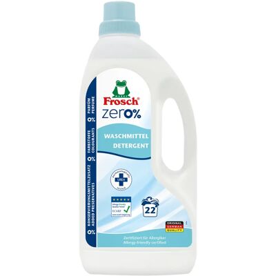 FROSCH zero % folyékony mosószer ureával 1500 ml FROSCH zero % folyékony mosószer ureával 1500 ml