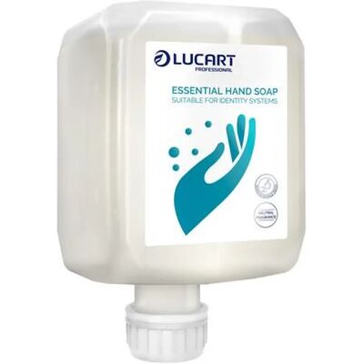 LUCART 89811000 IDENTITY Essential Habszappan utántöltő 6x0.8 l fehér LUCART 89811000 IDENTITY Essential Habszappan utántöltő 6x0.8 l fehér