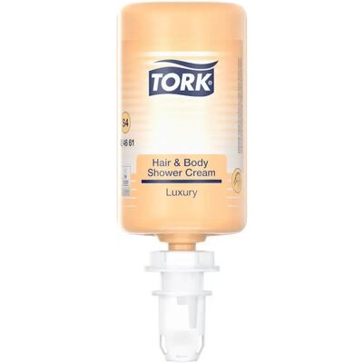TORK Luxury Luxus krémszappan tusoláshoz és hajmosáshoz S4 1L TORK Luxury Luxus krémszappan tusoláshoz és hajmosáshoz S4 1L