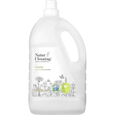 NATURCLEANING Hipoallergén mosógél színes ruhákhoz teafa olajjal és aloeval 3 L NATURCLEANING Hipoallergén mosógél színes ruhákhoz teafa olajjal és aloeval 3 L