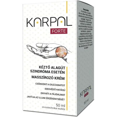 Karpal Akut Forte - Helyi krém a carpalis alagútra - 50ml Karpal Akut Forte - Helyi krém a carpalis alagútra - 50ml
