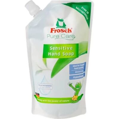 FROSCH FR-1599-8 Érzékeny bőrre Folyékony szappan utántöltő 500ml FROSCH FR-1599-8 Érzékeny bőrre Folyékony szappan utántöltő 500ml