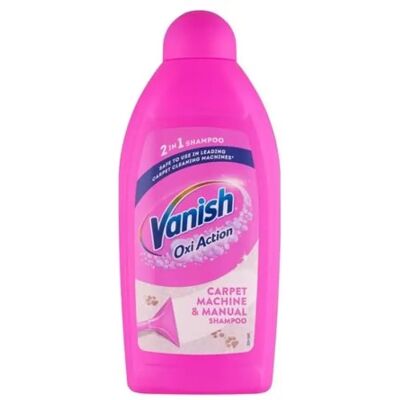 OEM VANISH 19953 Oxi Action Szőnyegtisztító sampon kézi 0.5L OEM VANISH 19953 Oxi Action Szőnyegtisztító sampon kézi 0.5L