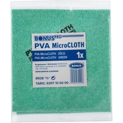 BONUS B928 MicroCLOTH Törlőkendő univerzális 40x34cm Zöld BONUS B928 MicroCLOTH Törlőkendő univerzális 40x34cm Zöld