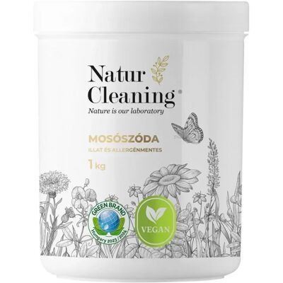 NATURCLEANING Illat és allergénmentes mosószóda 1 kg NATURCLEANING Illat és allergénmentes mosószóda 1 kg