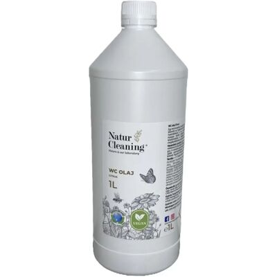 NATURCLEANING WC olaj utántöltő citrus illatú 1 L NATURCLEANING WC olaj utántöltő citrus illatú 1 L