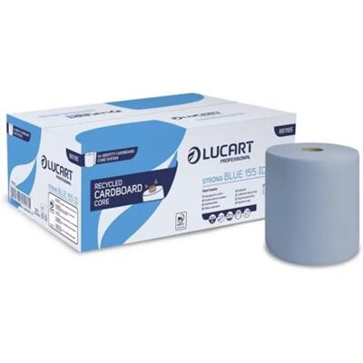 LUCART Strong 155 ID Kéztörlő tekercses 2 rétegű kék LUCART Strong 155 ID Kéztörlő tekercses 2 rétegű kék