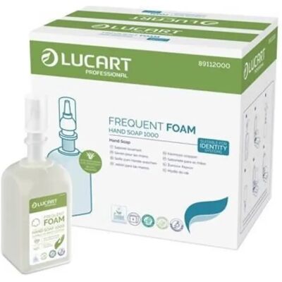 LUCART 89112000 Frequent habszappan utántöltő aloe verával 1L LUCART 89112000 Frequent habszappan utántöltő aloe verával 1L