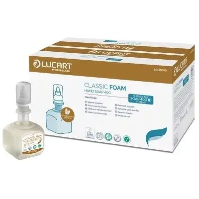 LUCART 89411000 Classic habszappan utántöltő mandulaolajjal 400ml LUCART 89411000 Classic habszappan utántöltő mandulaolajjal 400ml