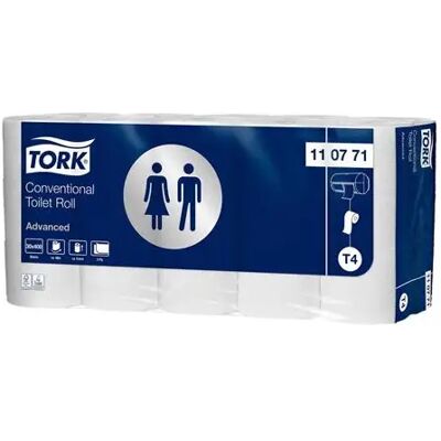 TORK Toalettpapír T4 rendszer 2 rétegű 50 m fehér TORK Toalettpapír T4 rendszer 2 rétegű 50 m fehér