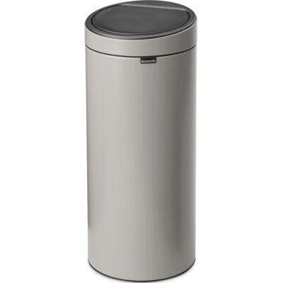 BRABANTIA Touch Bin New nyomófedeles hulladékgyűjtő 30L hamvasszürke 254963 BR254963 BRABANTIA Touch Bin New nyomófedeles hulladékgyűjtő 30L hamvasszürke 254963 BR254963