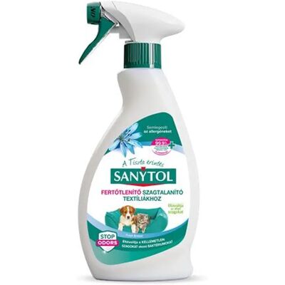 SANYTOL - DESO. DES. TEXTIL ANIMAU 500ML - 500 ml - tisztító SANYTOL - DESO. DES. TEXTIL ANIMAU 500ML - 500 ml - tisztító
