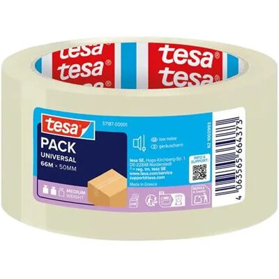 TESA Pack Universal Csomagolószalag 50mm x 66m átlátszó TESCS57187 TESA Pack Universal Csomagolószalag 50mm x 66m átlátszó TESCS57187