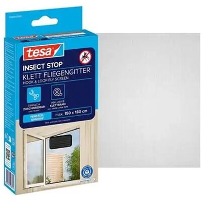 TESA Insect Stop szúnyogháló ablakra tépőzáras 1.1 x 1.3 m antracit TE55671 TESA Insect Stop szúnyogháló ablakra tépőzáras 1.1 x 1.3 m antracit TE55671