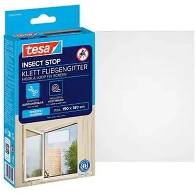 TESA Szúnyogháló ablakra tépőzáras 150x180cm fehér TE5568000 TESA Szúnyogháló ablakra tépőzáras 150x180cm fehér TE5568000