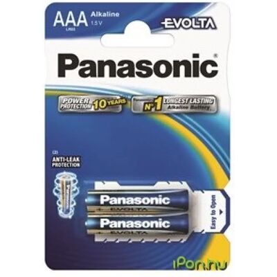 Panasonic Evolta mikro ceruza elem (AAA) 2db Panasonic Evolta mikro ceruza elem (AAA) 2db