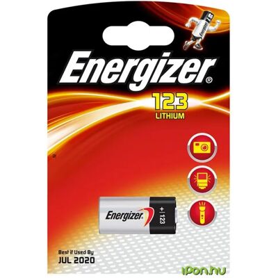 Energizer Photo Lithium 123-as 3V elem 1db Energizer Photo Lithium 123-as 3V elem 1db